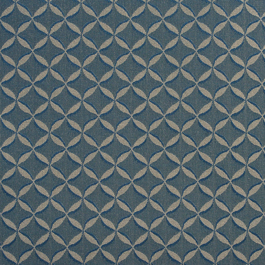 2763 Abstract & Geometric,Small Scale Wedgewood Blue Charlotte Fabrics
