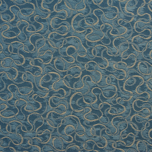 2783 Abstract & Geometric Coastal Blue Charlotte Fabrics