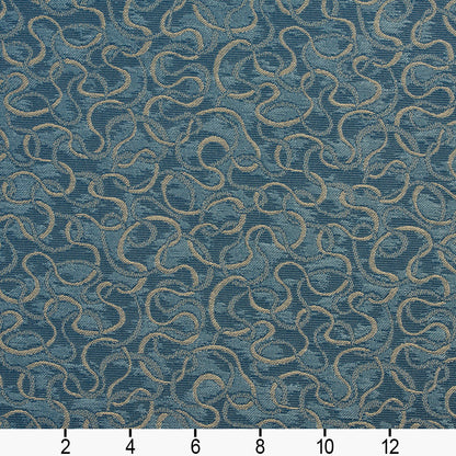 2783 Abstract & Geometric Coastal Blue Charlotte Fabrics