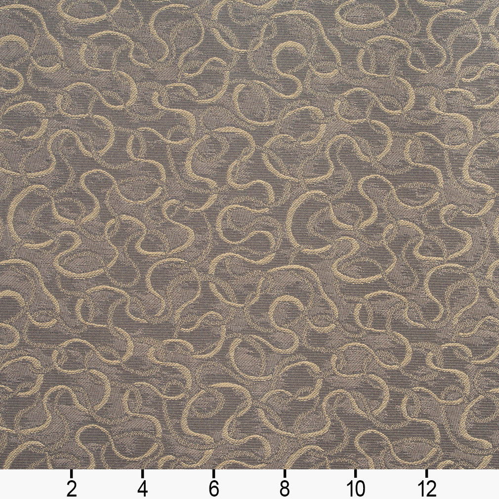 2787 Abstract & Geometric Fog Grey & Silver Charlotte Fabrics