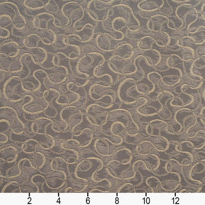 2787 Abstract & Geometric Fog Grey & Silver Charlotte Fabrics