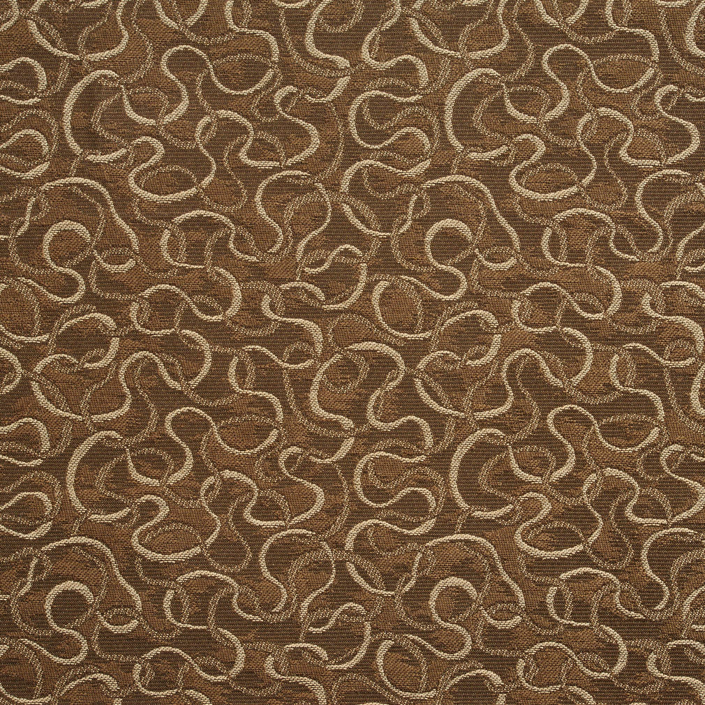2788 Abstract & Geometric Java Brown Charlotte Fabrics