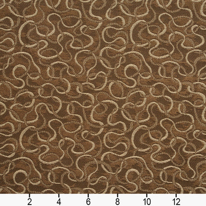 2788 Abstract & Geometric Java Brown Charlotte Fabrics