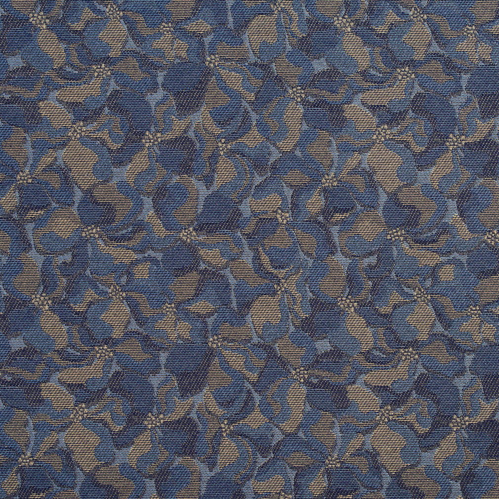 2790 Abstract & Geometric,Floral Sky Blue Charlotte Fabrics