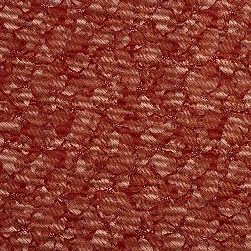 2795 Abstract & Geometric,Floral Sienna Orange & Rust Charlotte Fabrics