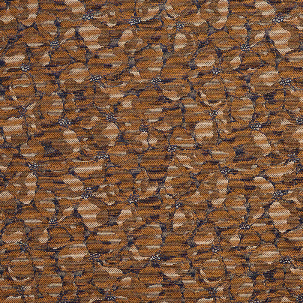 2797 Abstract & Geometric,Floral Nugget Brown Charlotte Fabrics