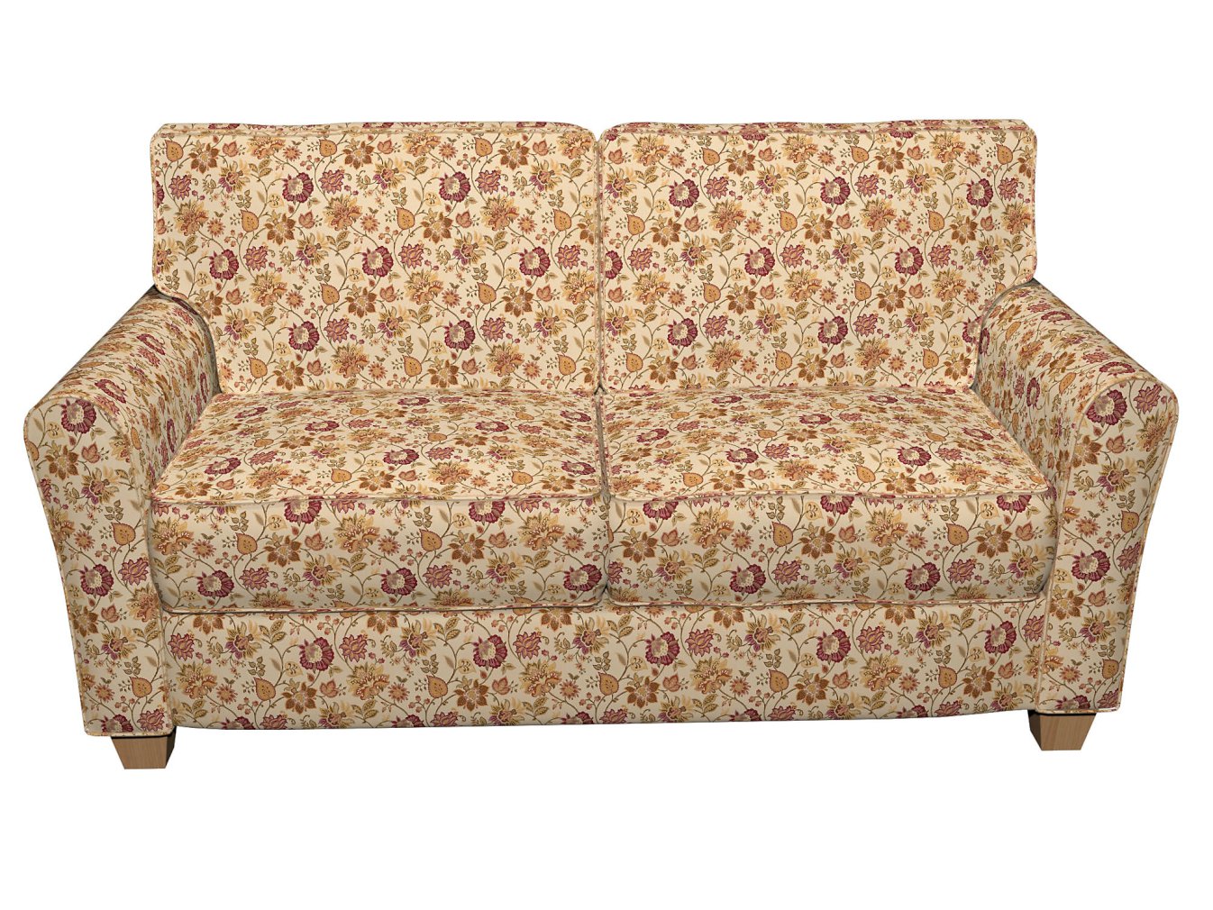 2950 Floral Sofia  Orange & Rust,Red & Burgundy Charlotte Fabrics