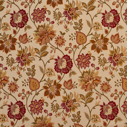 2950 Floral Sofia  Orange & Rust,Red & Burgundy Charlotte Fabrics