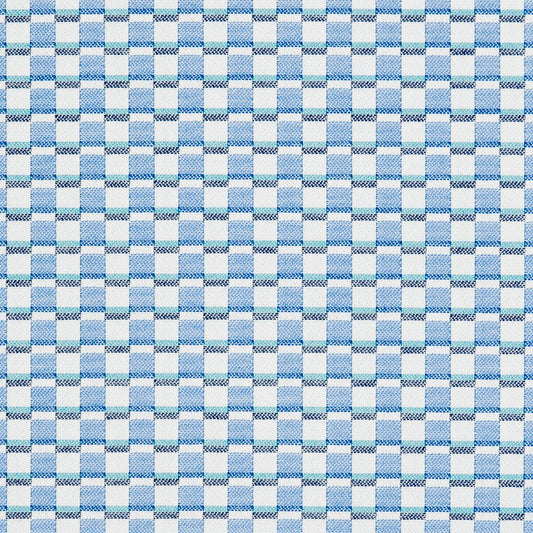 30060-02 Abstract & Geometric,Small Scale Blue Charlotte Fabrics Woven Patterns