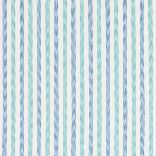 30070-02 Stripe Aqua & Teal,Blue Charlotte Fabrics Woven Patterns