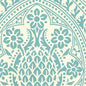 302133W PINA Pina Dark Turquoise On Off White Quadrille Wallpaper