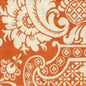 302177F ESTE REVERSE Terracotta on Tint Quadrille Fabric