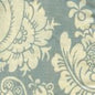 302179F ESTE REVERSE Hansel Blue on Tint Quadrille Fabric