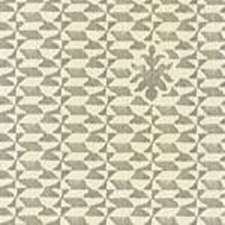 302233F CARLO II Grey on Curtain Weight Quadrille Fabric