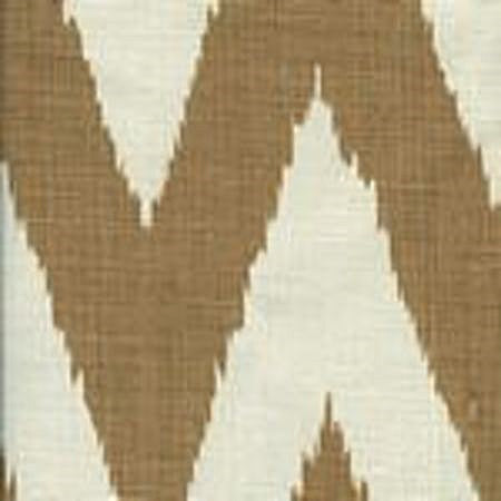 302501F TASHKENT Camel on Oyster Quadrille Fabric