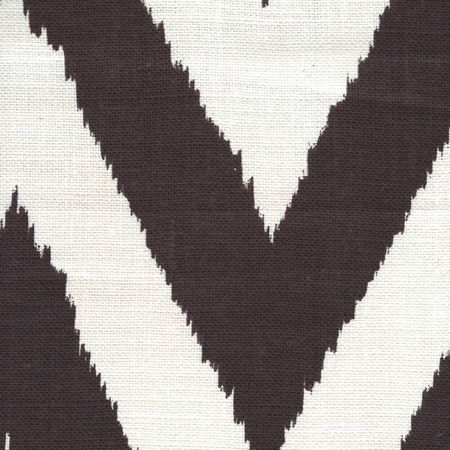 302509F TASHKENT Brown on Oyster Quadrille Fabric