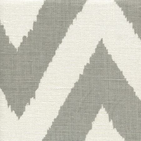 302512F TASHKENT Grey on Oyster Quadrille Fabric