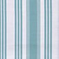 302740F Lane Stripe Turquoise on Tint Quadrille Fabric