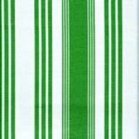 302747F Lane Stripe Jungle Green on Tint Quadrille Fabric