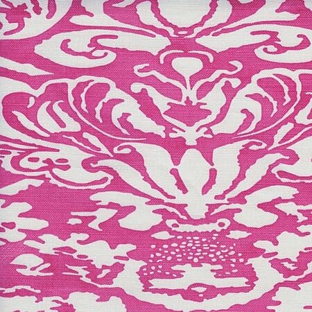 302855F BROMONTE REVERSE Rose on Tint Quadrille Fabric