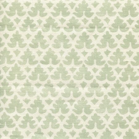 304040B-04 VOLPI NEUTRAL Soft French Green on Tint Quadrille Fabric