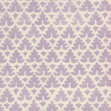 304040B-05 VOLPI NEUTRAL Soft Lavender on Tint Quadrille Fabric