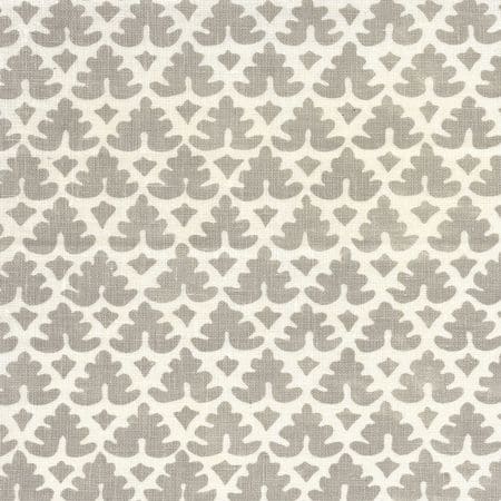 304046F VOLPI Grey on Tint  Quadrille Fabric