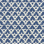 304048F VOLPI New Navy on Tint Quadrille Fabric