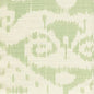 306045F MALAYA Celadon on Tint Quadrille Fabric