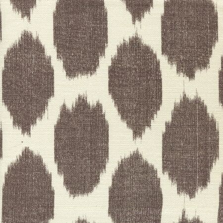 306110F ADRAS Brown on Tint Quadrille Fabric