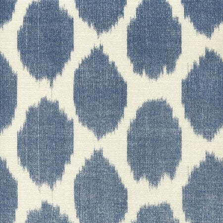 306111F ADRAS Navy on Tint Quadrille Fabric