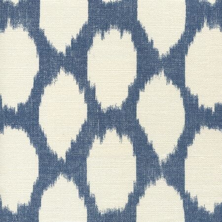 306146F ADRAS REVERSE New Navy on Tint Quadrille Fabric