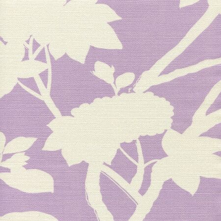 306184F HAPPY GARDEN BACKGROUND Lavender on Tint Quadrille Fabric