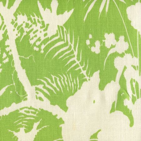 306236F Tropique Blotch One Color Jungle Green on Tint Quadrille Fabric