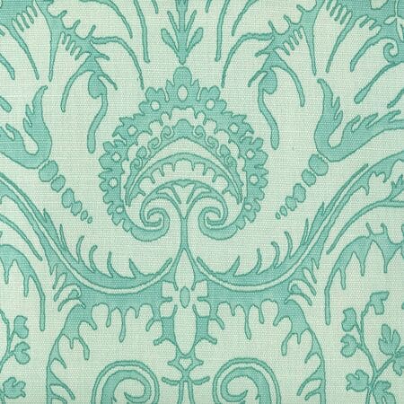 306242F BORGHESE Multi Aqua on Tint Quadrille Fabric