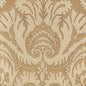 306243F-CU BORGHESE Camel Taupe Brown on curtain weight Quadrille Fabric