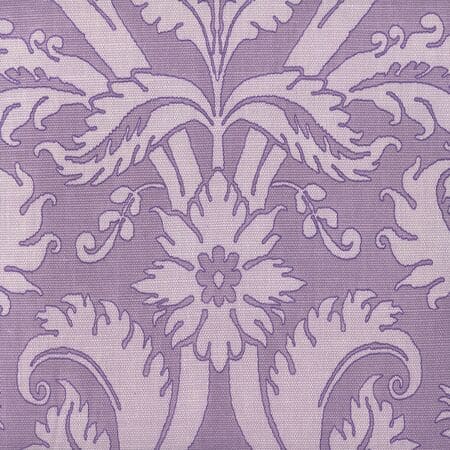 306244F BORGHESE Purple Lilac Soft Lilac on Tint Quadrille Fabric