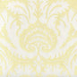 306249FWLC BORGHESE Yellow on White Linen Cotton Quadrille Fabric