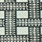 306289F MANCHESTER BY THE SEA Black Ribbon Quadrille Fabric
