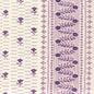 306297CT LINKS II Purple Lilacs on Cotton Sateen Quadrille Fabric