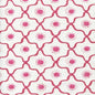 306320C-03CTT LONGFELLOW Strawberry on White Cotton Quadrille Fabric