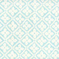 306330W-03 PUCCINI Venice Blue On Almost White Quadrille Wallpaper