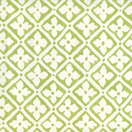 306330W-08 PUCCINI New Apple On Almost White Quadrille Wallpaper