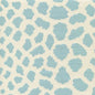 306360F-03 CHEETAH New Blue on Tint Quadrille Fabric