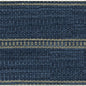 31511-516 SADDLE STRIPE INDIGO KRAVET COUTURE UPHOLSTERY