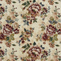 3178 Floral Harmony Red & Burgundy Charlotte Fabrics