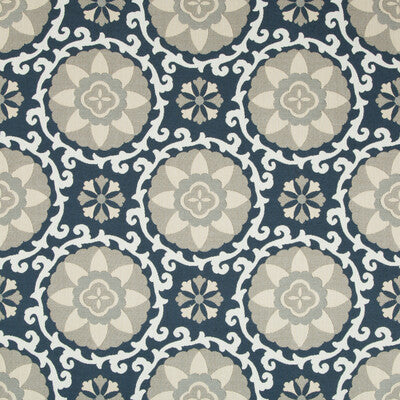 31969-1516 EXOTIC SUZANI INDIGO KRAVET DESIGN UPHOLSTERY