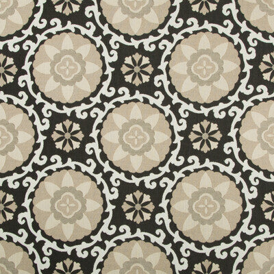 31969-816 EXOTIC SUZANI COAL KRAVET DESIGN UPHOLSTERY