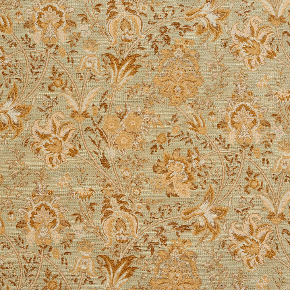 3220 Floral Capri Green Charlotte Fabrics