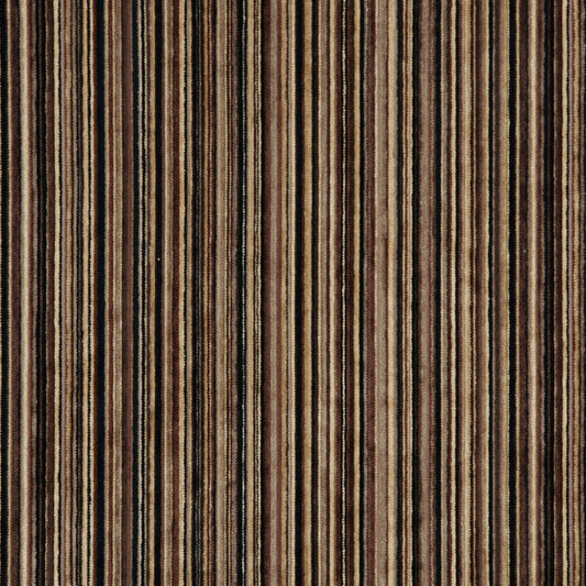3253 Small Scale,Stripe Cocoa Black,Brown Charlotte Fabrics